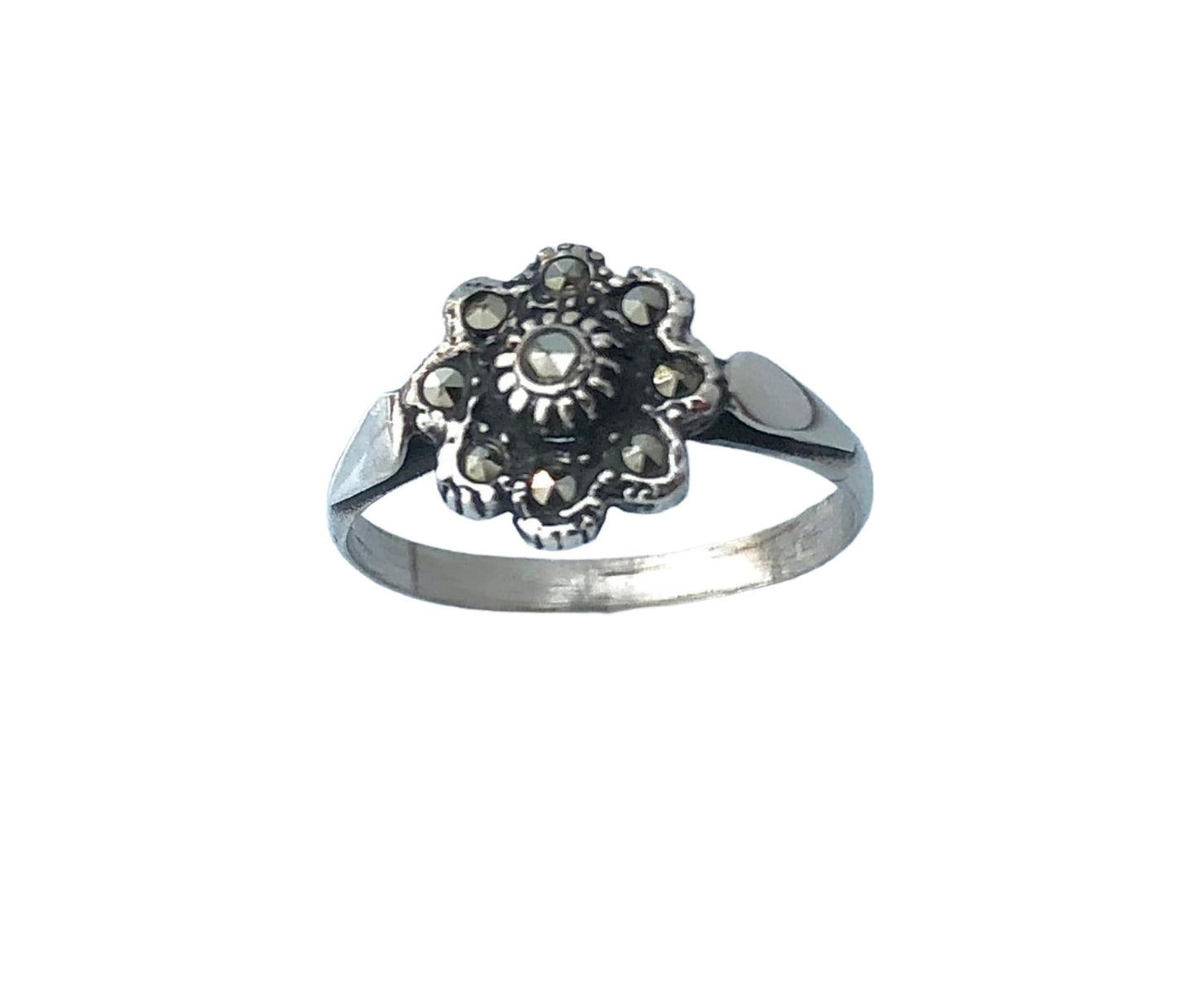 925 Sterling Silver Century-Old Vintage Ring