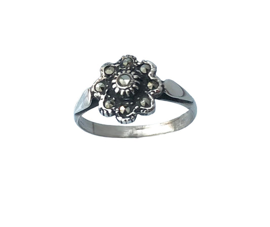 925 Sterling Silver Century-Old Vintage Ring